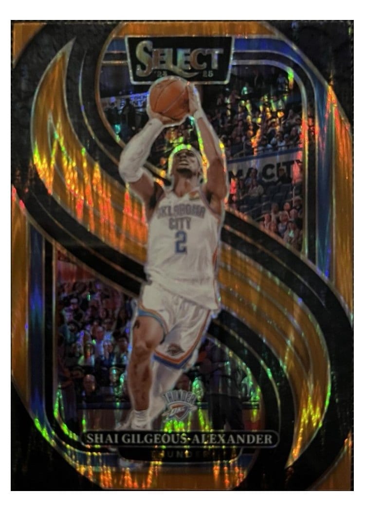2024-25 Panini Select Base Set Shai Gilgeous-Alexander #131 card