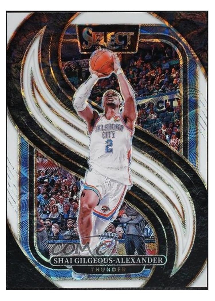 2024-25 Panini Select Base Set Shai Gilgeous-Alexander #131 card