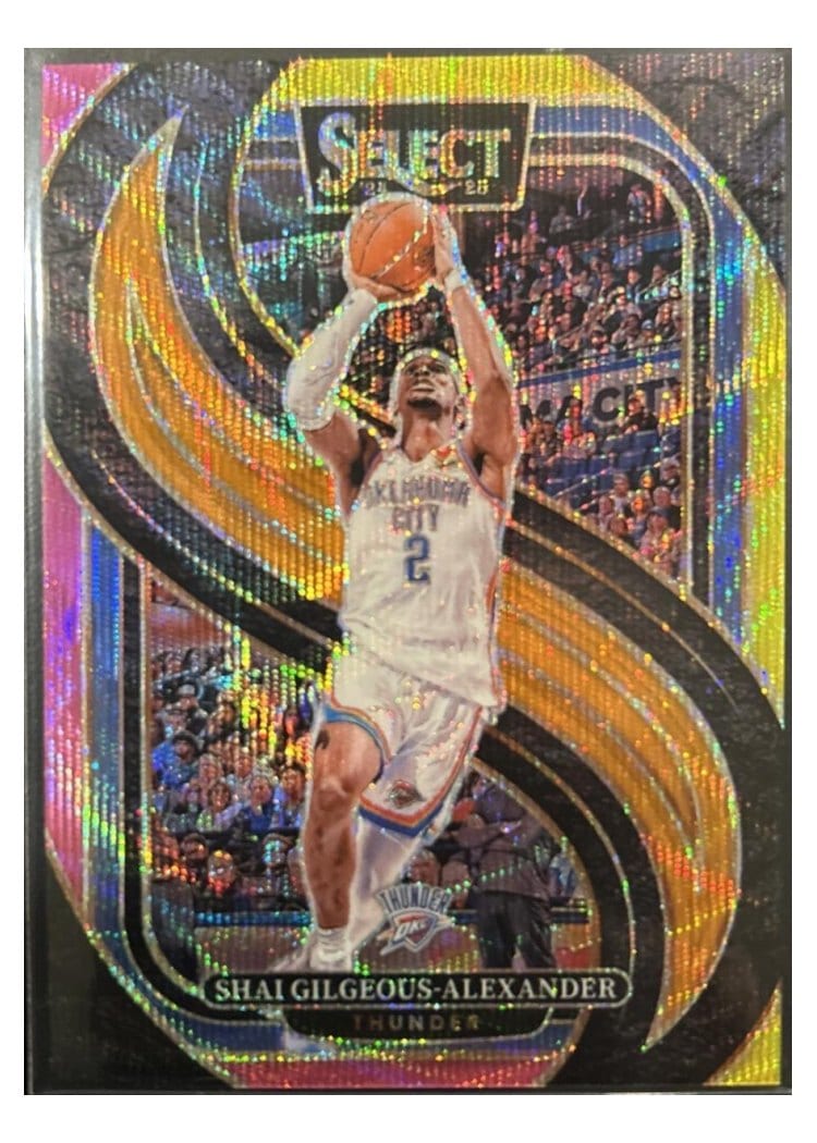 2024-25 Panini Select Base Set Shai Gilgeous-Alexander #131 card