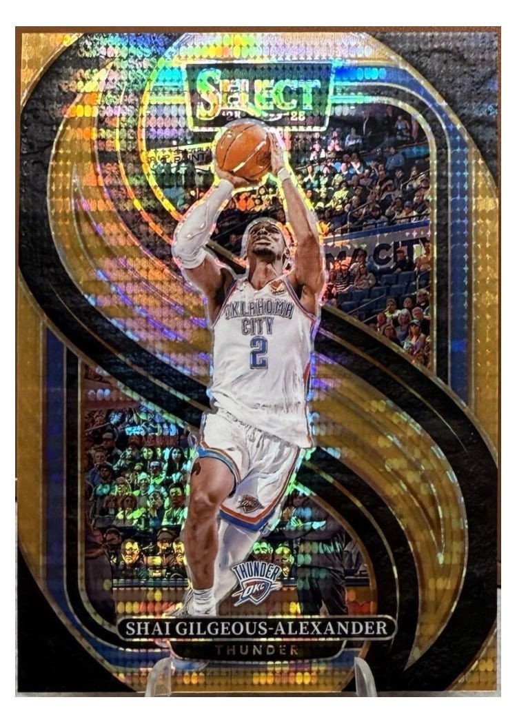 2024-25 Panini Select Base Set Shai Gilgeous-Alexander #131 card