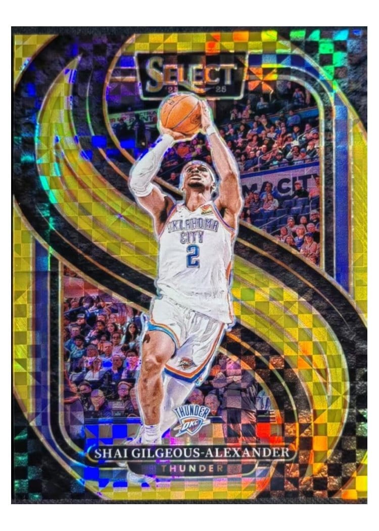 2024-25 Panini Select Base Set Shai Gilgeous-Alexander #131 card
