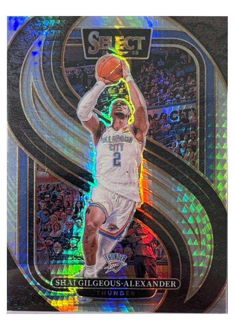 2024-25 Panini Select Base Set Shai Gilgeous-Alexander #131 card