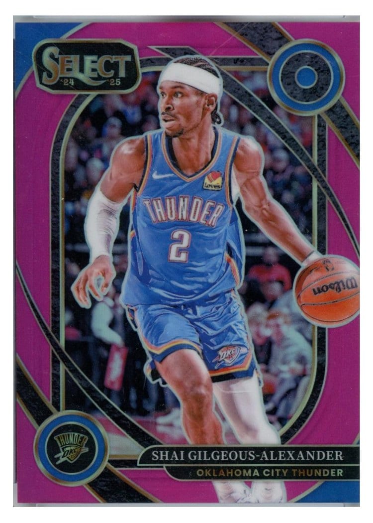 2024-25 Panini Select Base Set Shai Gilgeous-Alexander #262 card