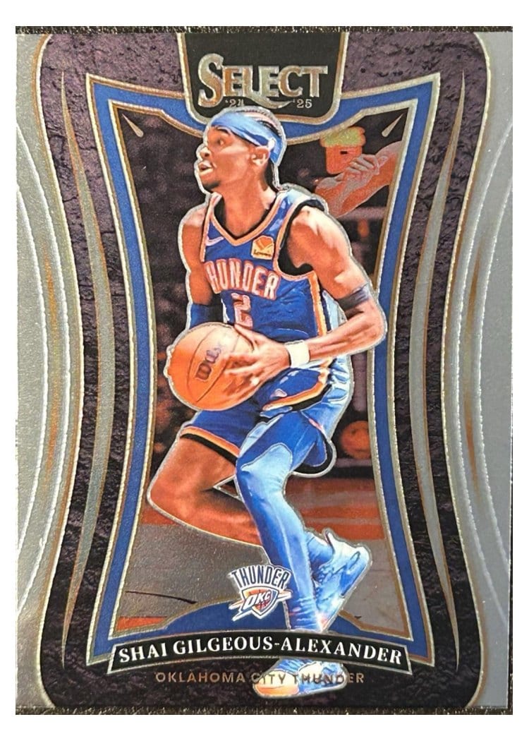 2024-25 Panini Select Base Set Shai Gilgeous-Alexander #319 card