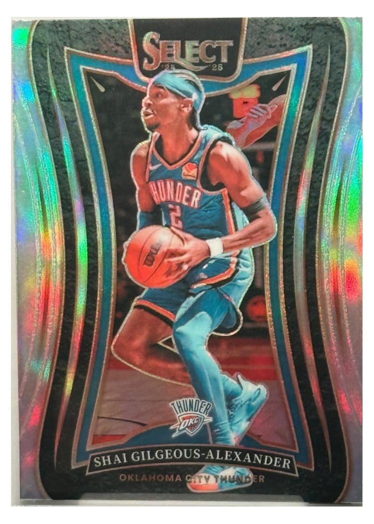 2024-25 Panini Select Base Set Shai Gilgeous-Alexander #319 card