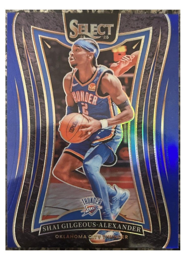 2024-25 Panini Select Base Set Shai Gilgeous-Alexander #319 card