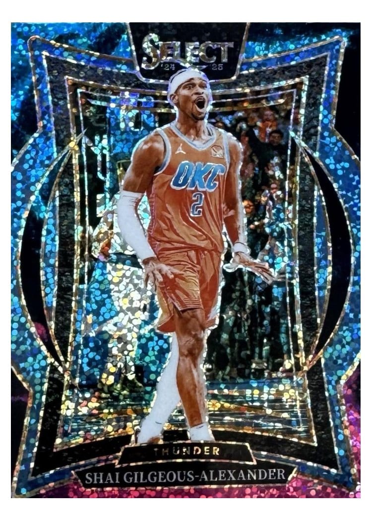 2024-25 Panini Select Base Set Shai Gilgeous-Alexander #36 card
