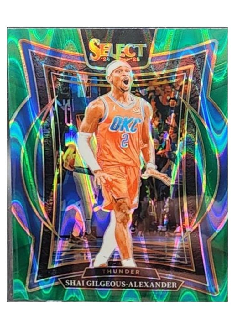 2024-25 Panini Select Base Set Shai Gilgeous-Alexander #36 card