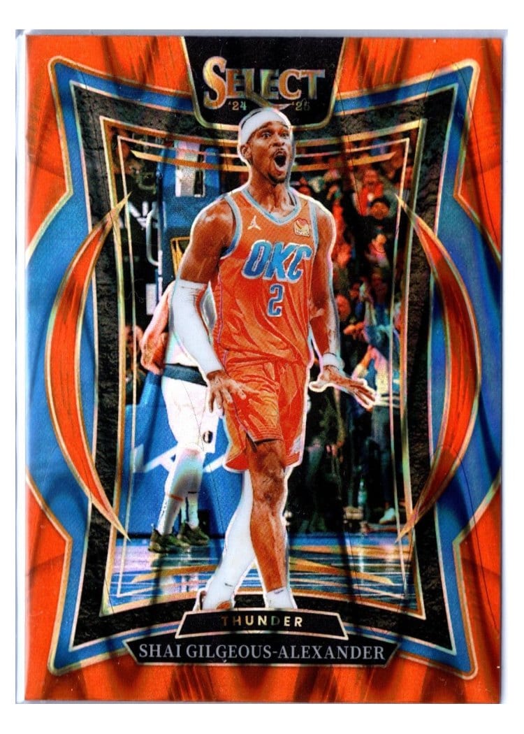 2024-25 Panini Select Base Set Shai Gilgeous-Alexander #36 card