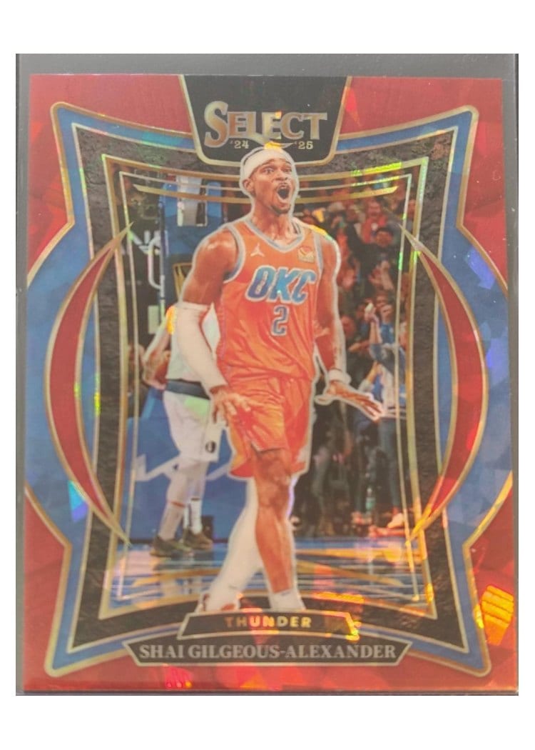 2024-25 Panini Select Base Set Shai Gilgeous-Alexander #36 card