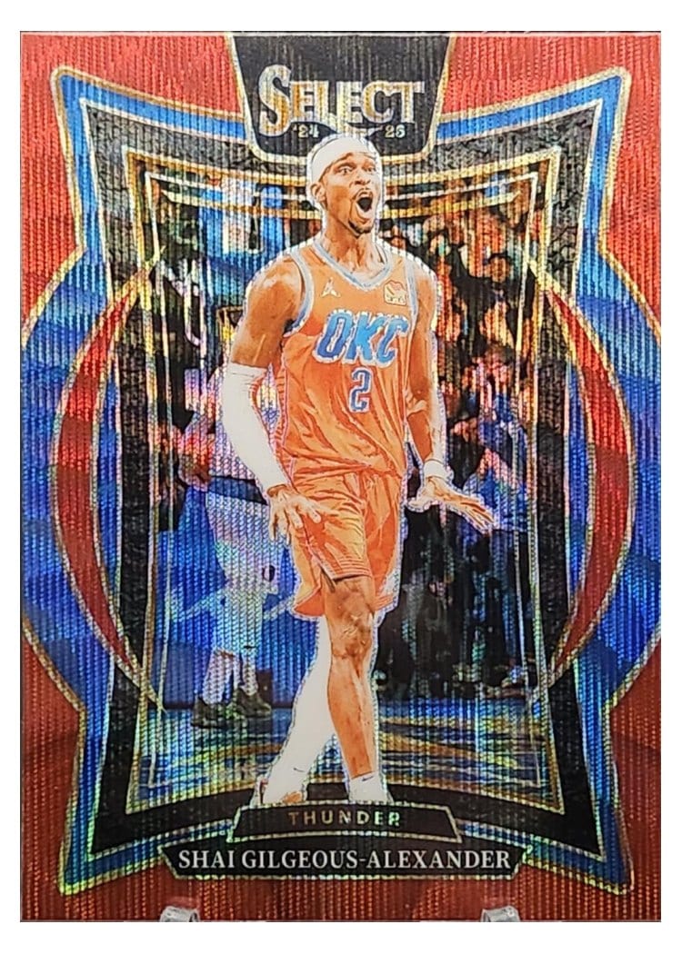 2024-25 Panini Select Base Set Shai Gilgeous-Alexander #36 card