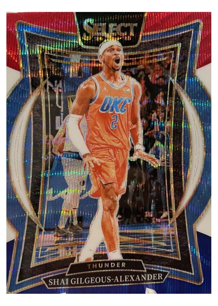 2024-25 Panini Select Base Set Shai Gilgeous-Alexander #36 card