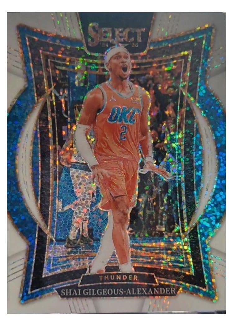 2024-25 Panini Select Base Set Shai Gilgeous-Alexander #36 card