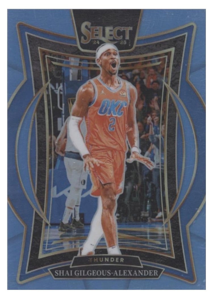 2024-25 Panini Select Base Set Shai Gilgeous-Alexander #36 card