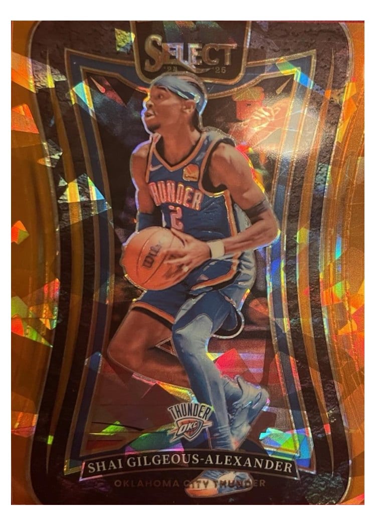 2024-25 Panini Select Base Set Shai Gilgeous-Alexander #36 card