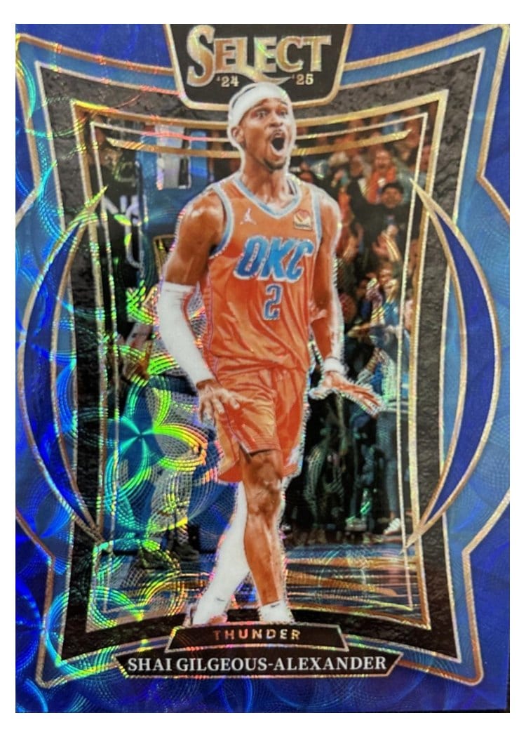 2024-25 Panini Select Base Set Shai Gilgeous-Alexander #36 card