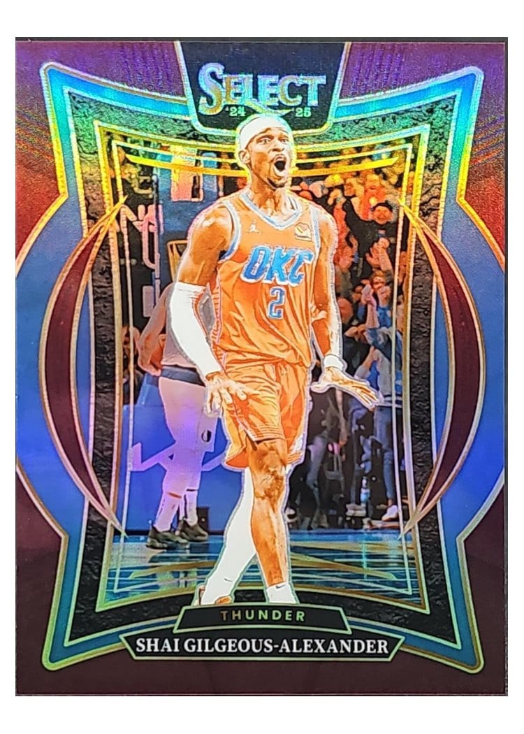 2024-25 Panini Select Base Set Shai Gilgeous-Alexander #36 card