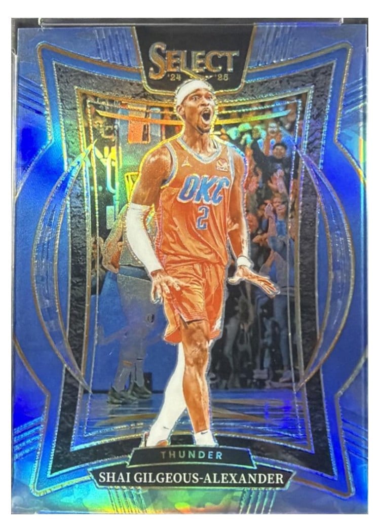 2024-25 Panini Select Base Set Shai Gilgeous-Alexander #36 card