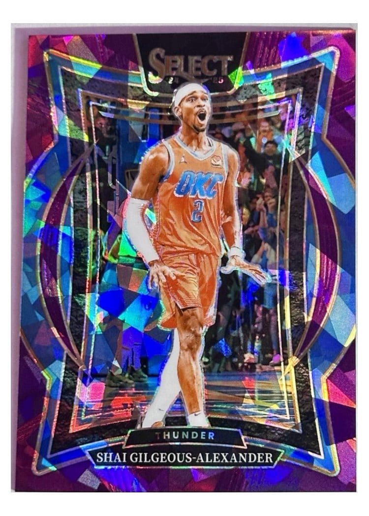 2024-25 Panini Select Base Set Shai Gilgeous-Alexander #36 card