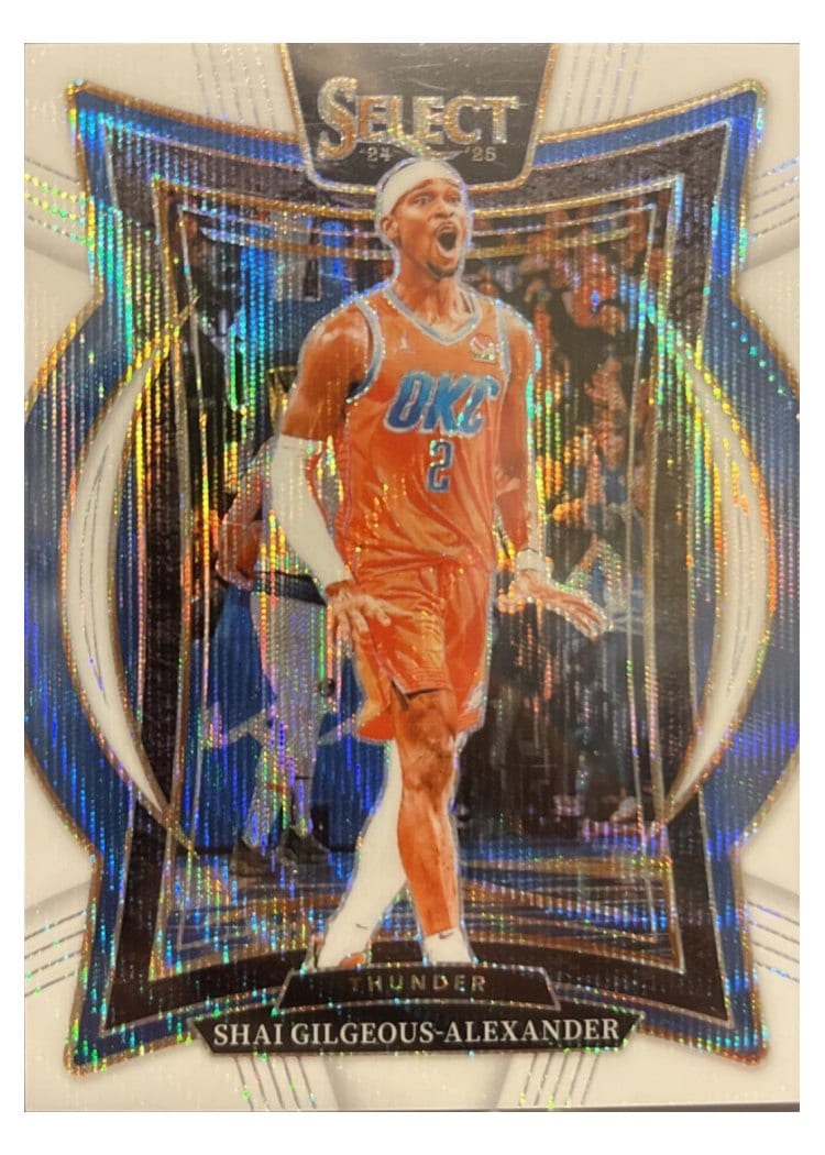 2024-25 Panini Select Base Set Shai Gilgeous-Alexander #36 card