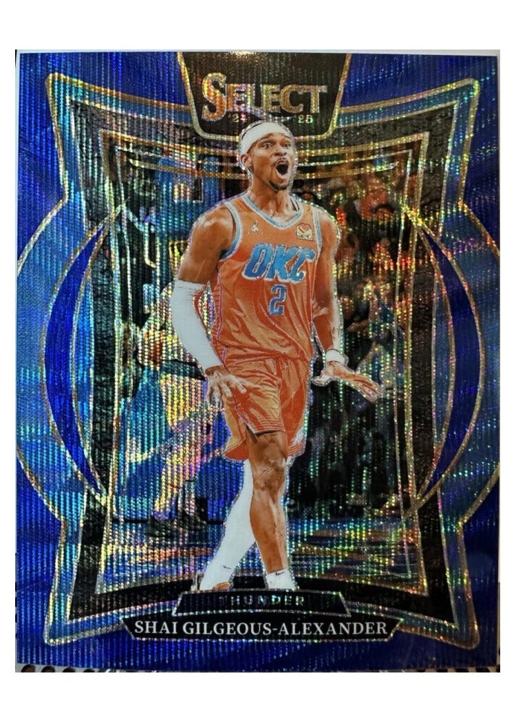 2024-25 Panini Select Base Set Shai Gilgeous-Alexander #36 card