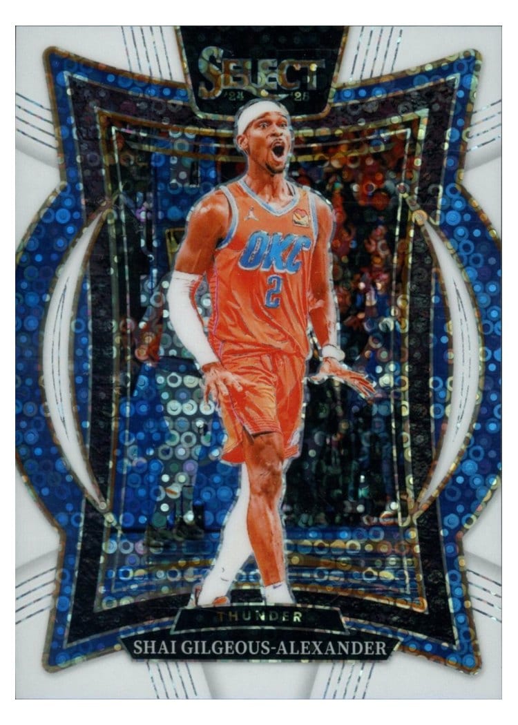 2024-25 Panini Select Base Set Shai Gilgeous-Alexander #36 card