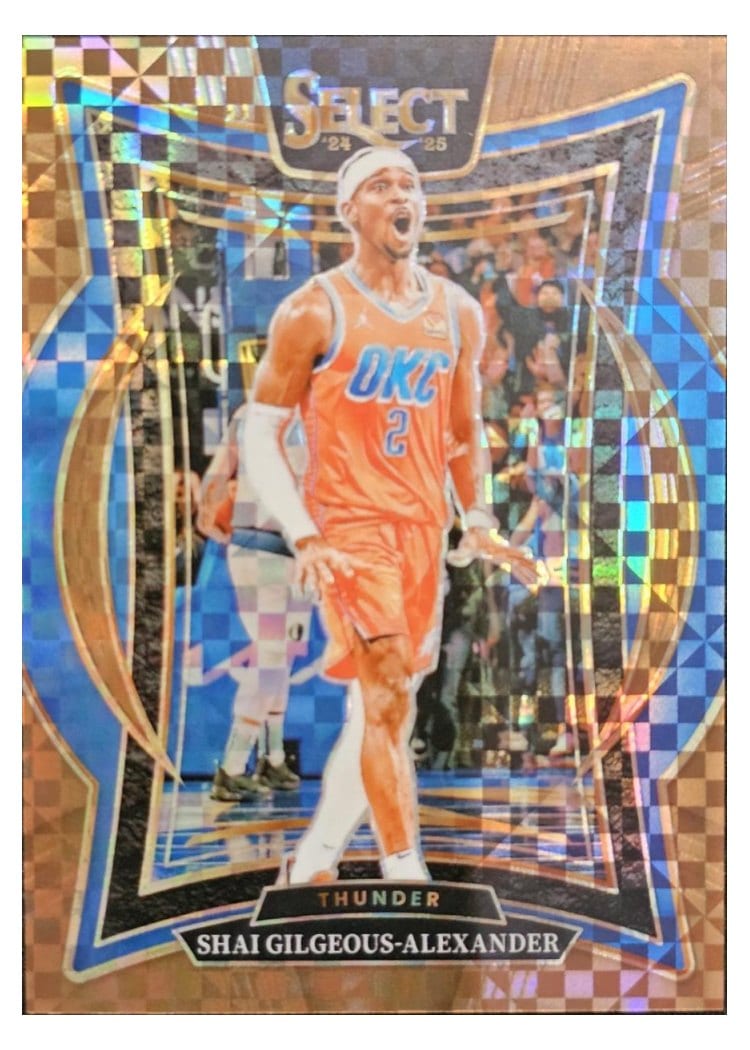 2024-25 Panini Select Base Set Shai Gilgeous-Alexander #36 card