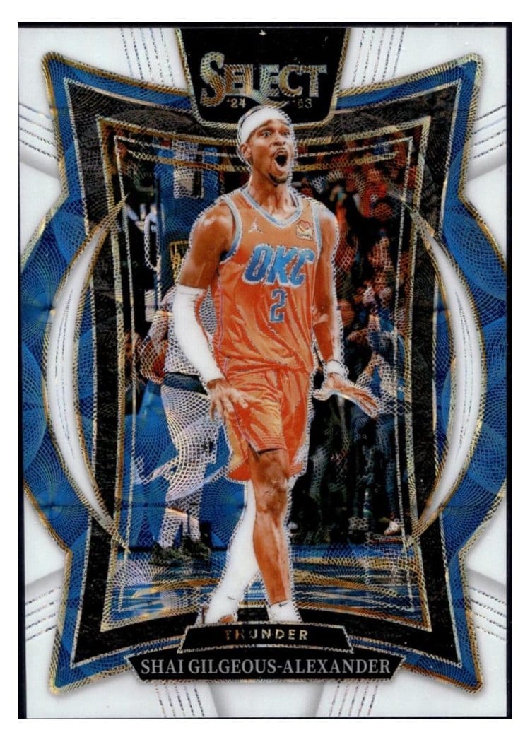 2024-25 Panini Select Base Set Shai Gilgeous-Alexander #36 card
