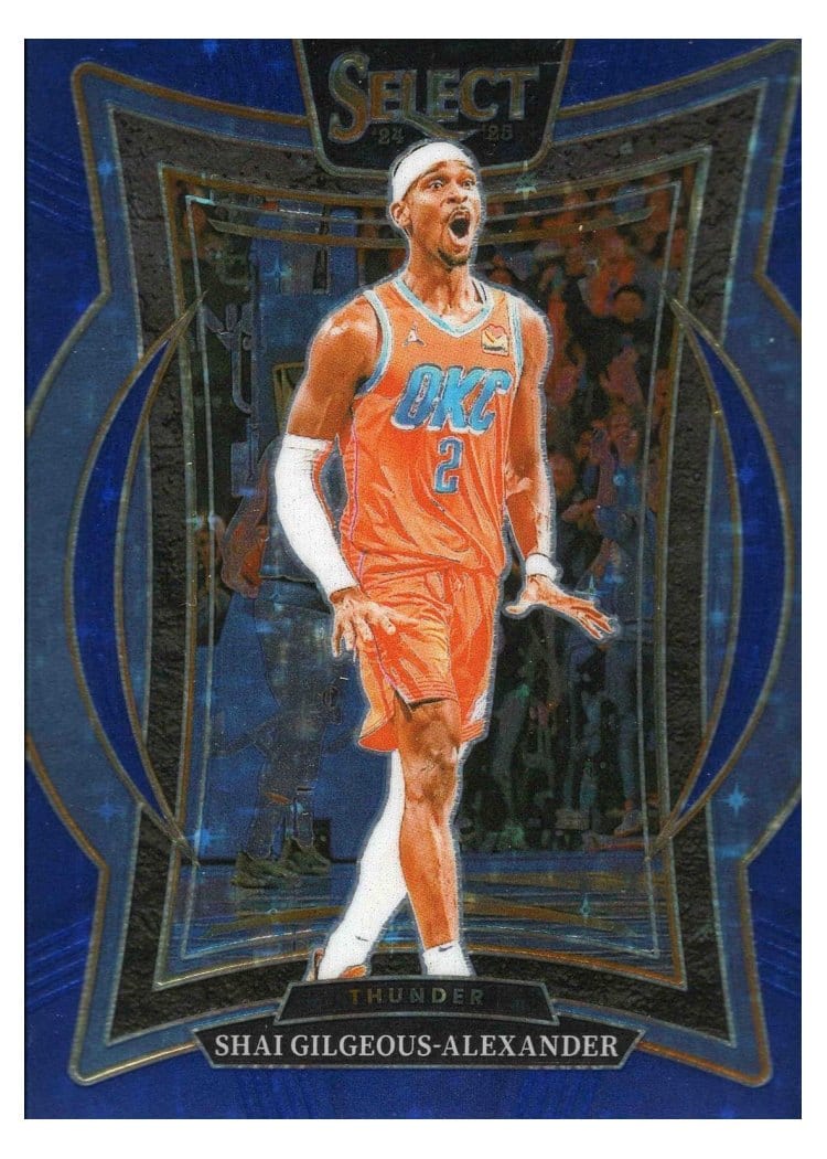 2024-25 Panini Select Base Set Shai Gilgeous-Alexander #36 card