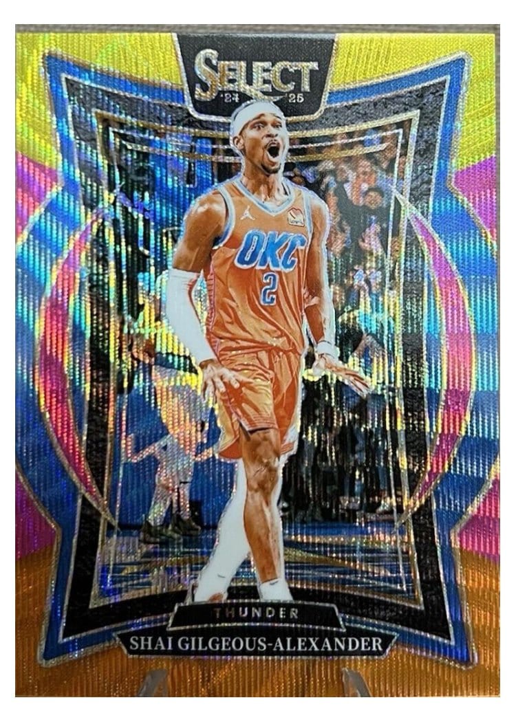 2024-25 Panini Select Base Set Shai Gilgeous-Alexander #36 card