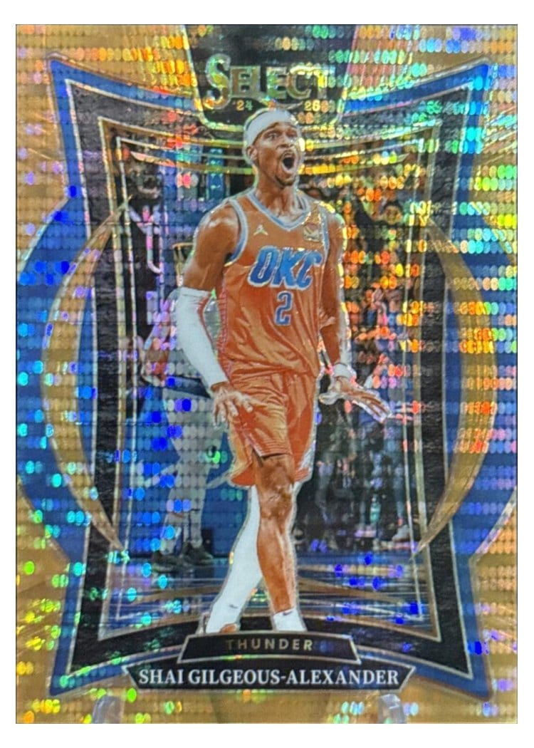 2024-25 Panini Select Base Set Shai Gilgeous-Alexander #36 card