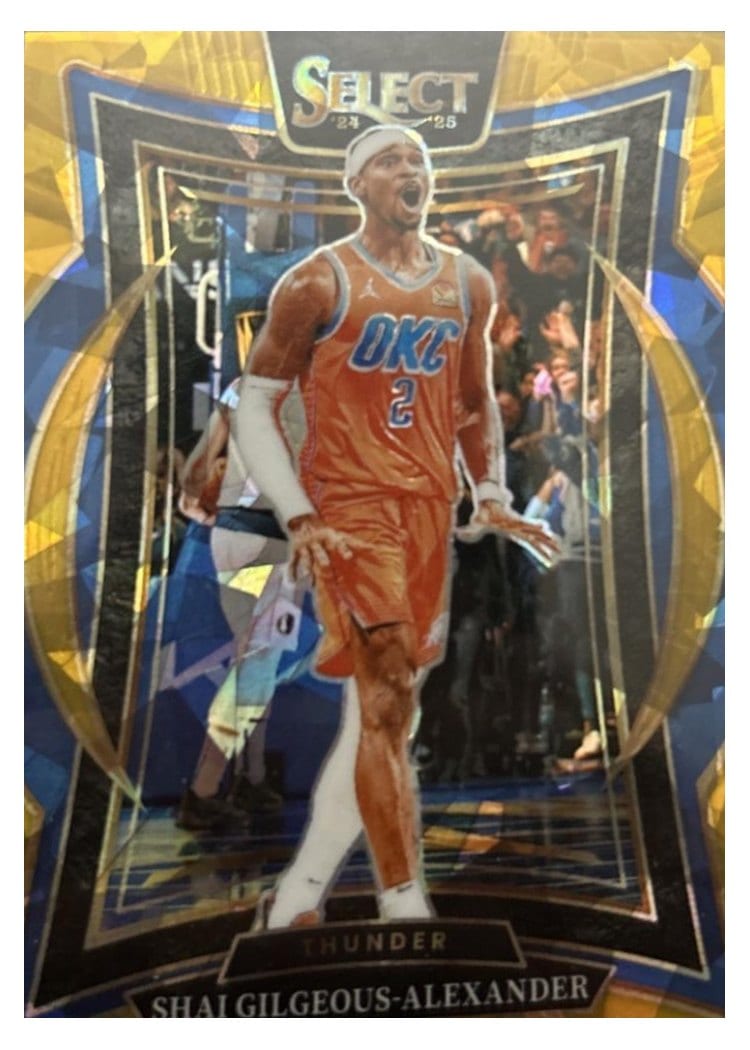 2024-25 Panini Select Base Set Shai Gilgeous-Alexander #36 card