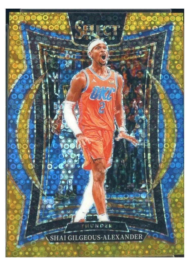 2024-25 Panini Select Base Set Shai Gilgeous-Alexander #36 card