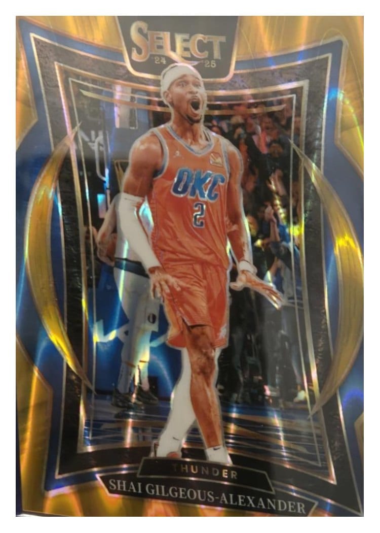 2024-25 Panini Select Base Set Shai Gilgeous-Alexander #36 card