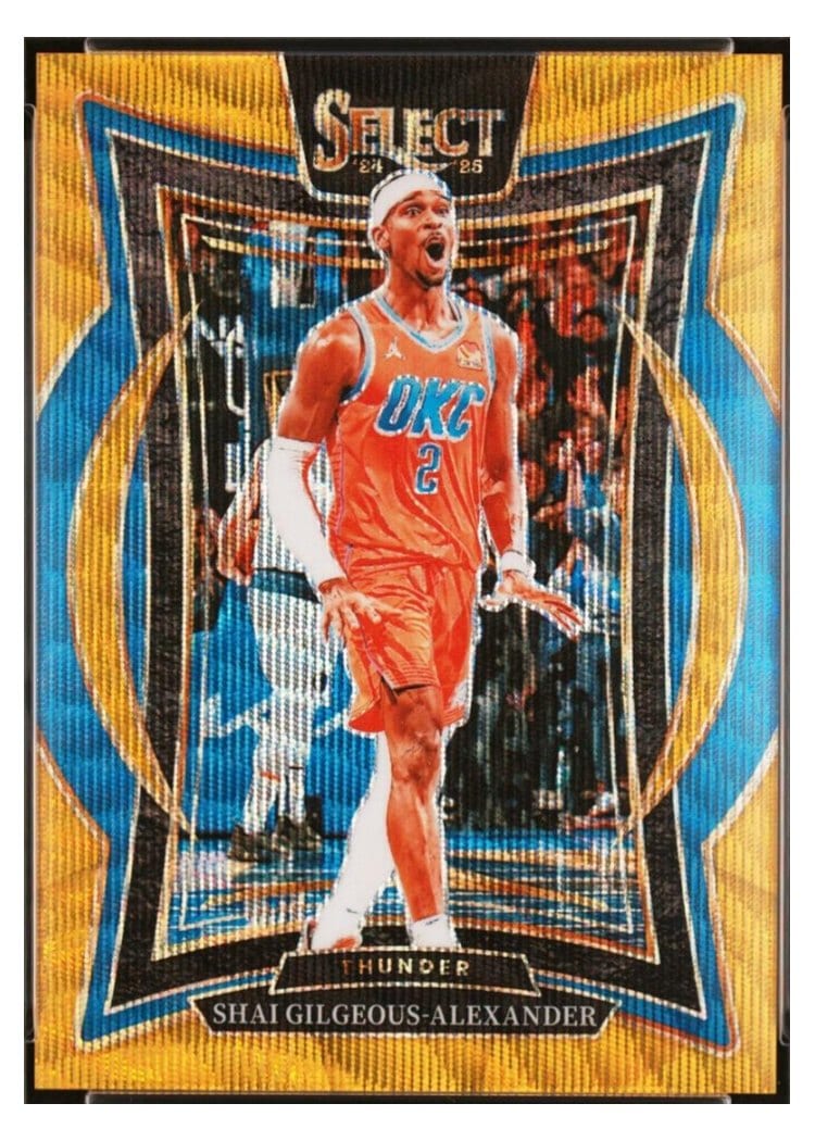 2024-25 Panini Select Base Set Shai Gilgeous-Alexander #36 card