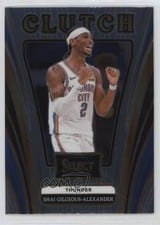 2024-25 Panini Select Clutch Shai Gilgeous-Alexander #7 card