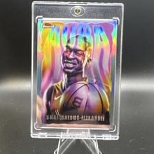 2025-26 Finest Aura Shai Gilgeous-Alexander #AU-5 card