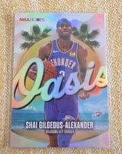 2025-26 NBA Hoops Oasis Shai Gilgeous-Alexander #O-1 card