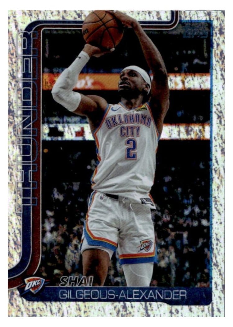 2025-26 Topps Base Set Shai Gilgeous-Alexander #115 card