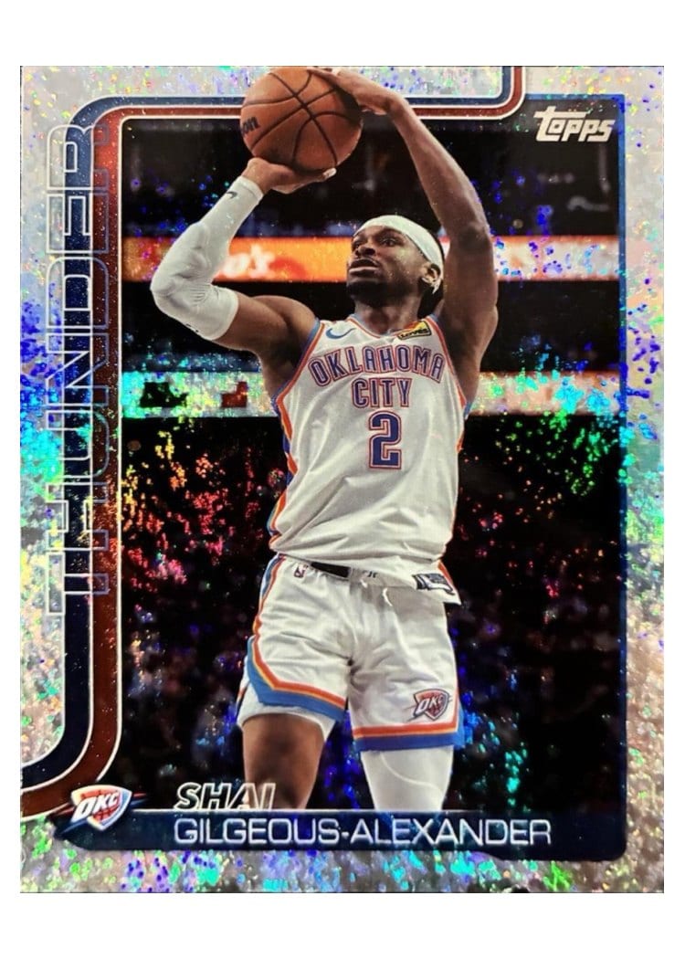 2025-26 Topps Base Set Shai Gilgeous-Alexander #115 card