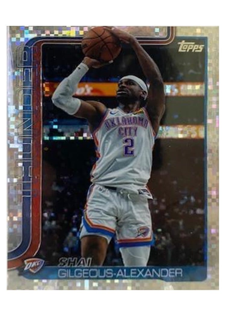 2025-26 Topps Base Set Shai Gilgeous-Alexander #115 card