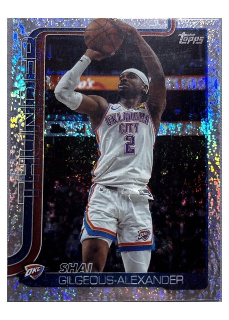 2025-26 Topps Base Set Shai Gilgeous-Alexander #115 card