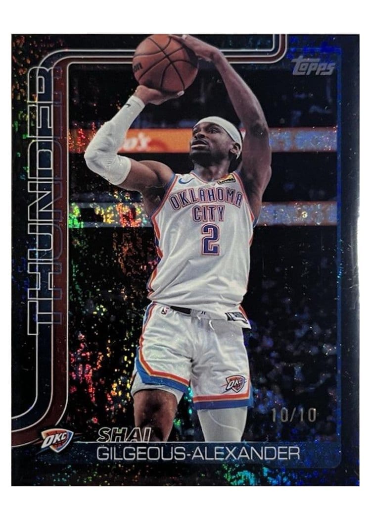 2025-26 Topps Base Set Shai Gilgeous-Alexander #115 card