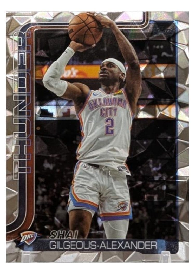 2025-26 Topps Base Set Shai Gilgeous-Alexander #115 card