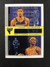 2020-21 Panini Flux Deja Vu Shai Gilgeous-Alexander / Tyrese Haliburton #7 card