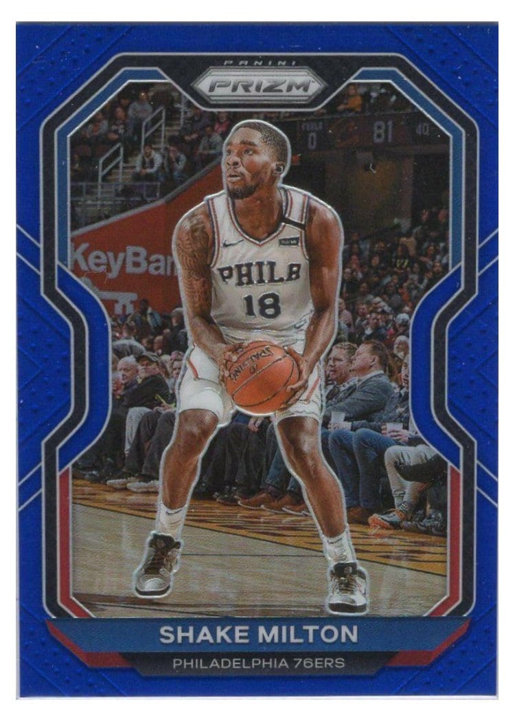 2020-21 Panini Prizm Base Set Shake Milton #131 card