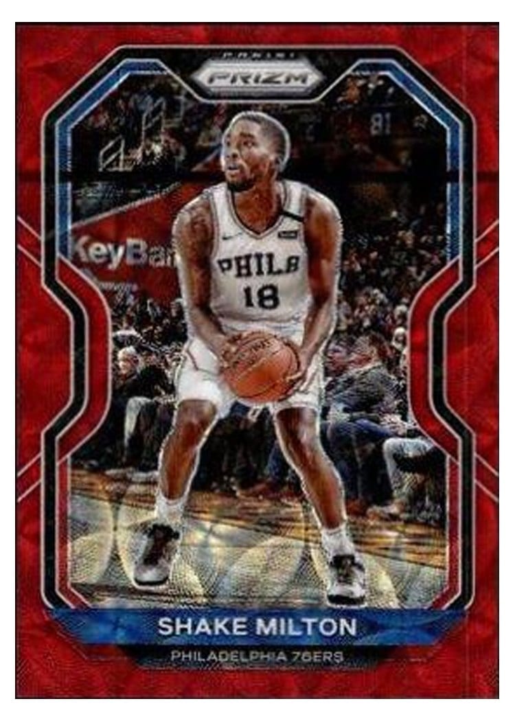 2020-21 Panini Prizm Base Set Shake Milton #131 card