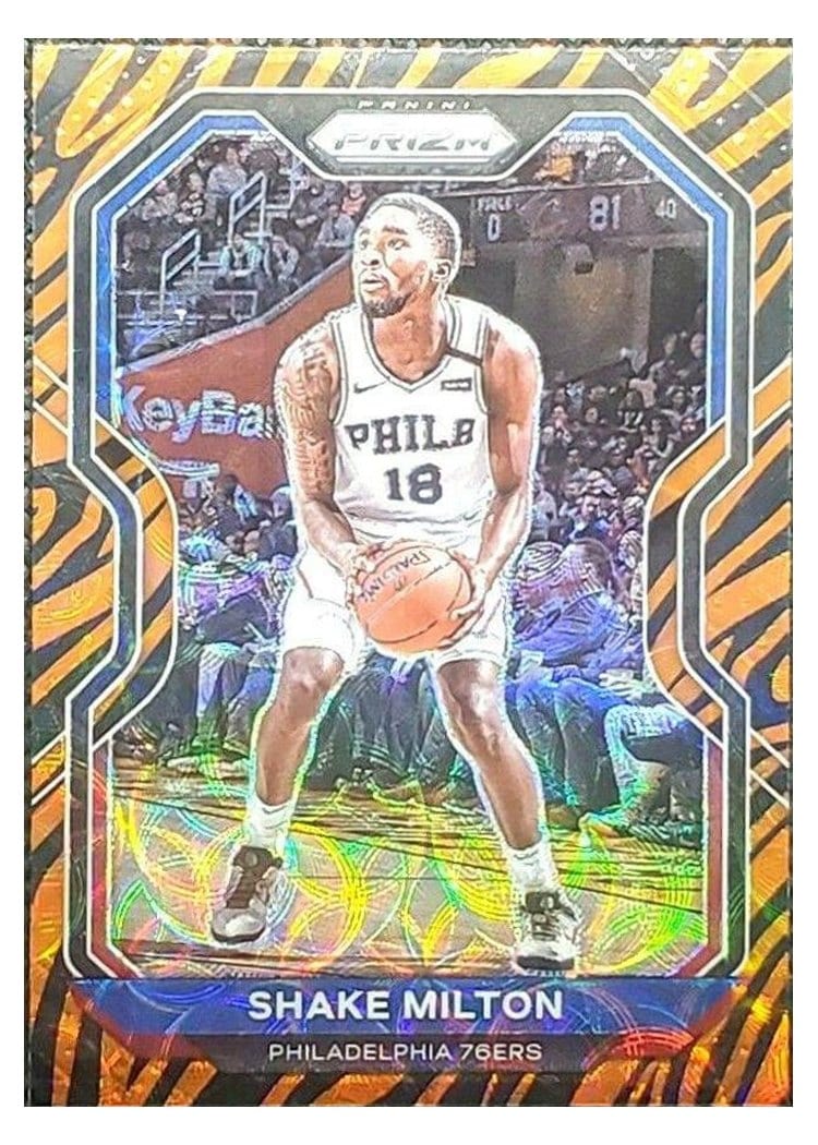 2020-21 Panini Prizm Base Set Shake Milton #131 card
