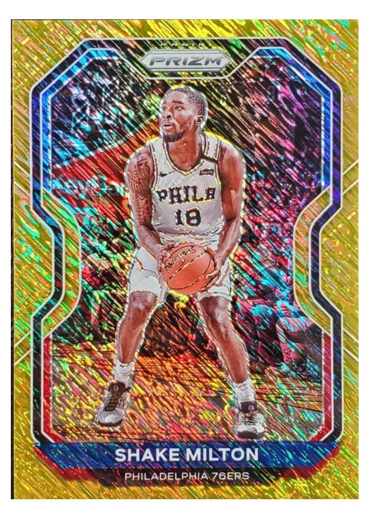 2020-21 Panini Prizm Base Set Shake Milton #131 card