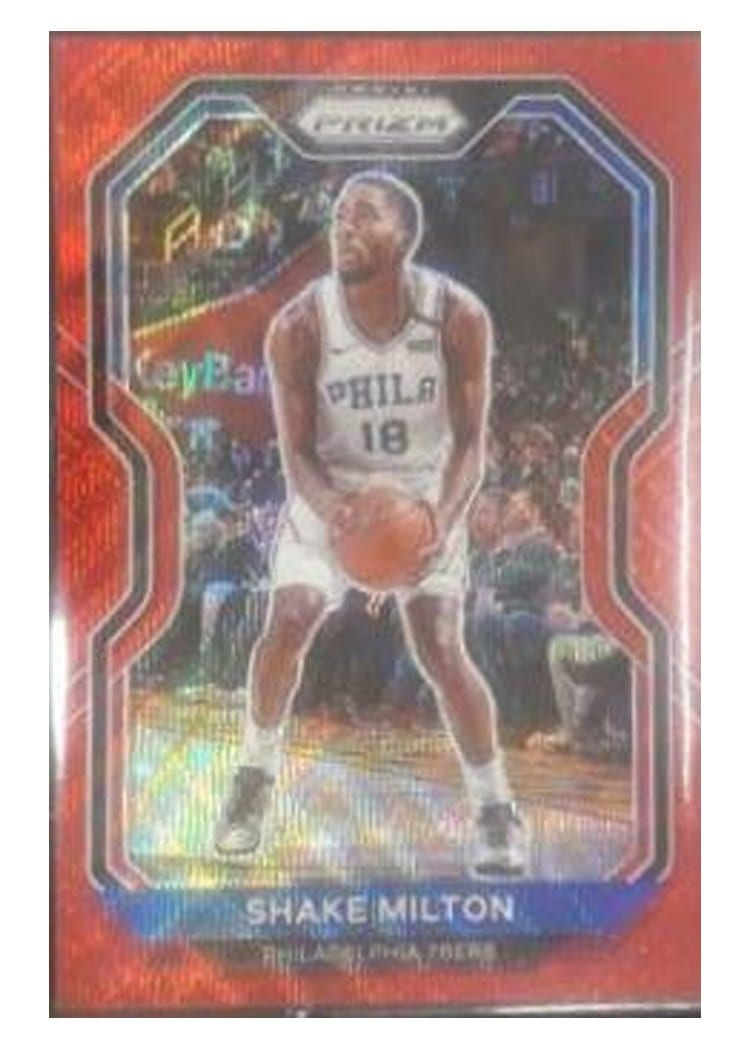 2020-21 Panini Prizm Base Set Shake Milton #131 card